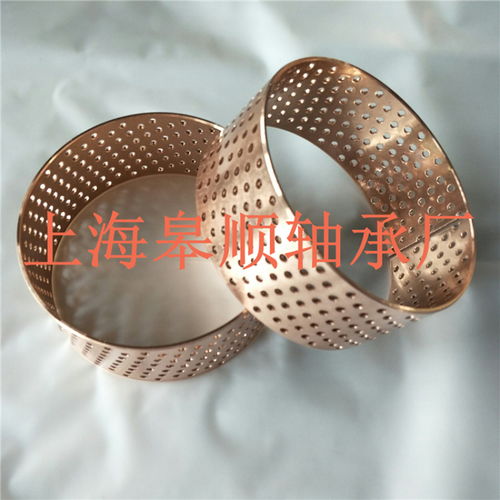 錫青銅卷制軸承 無(wú)油自潤(rùn)滑軸承廠家 銅基無(wú)油襯套 ,上海皋順軸承廠